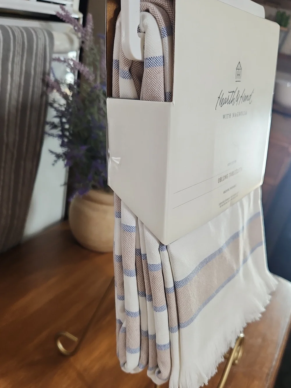 Hearth&Hand with Magnolia Oblong Tablecloth